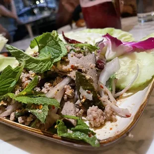 Minced Pork Salad