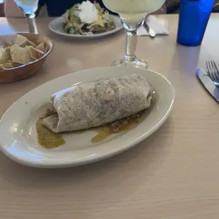 Chili Verde Burrito