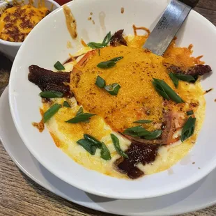 Hot brown.