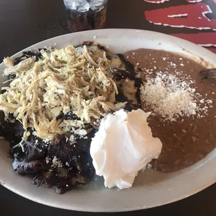 Chicken Mole Chilaquiles