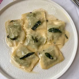 Spinach Ravioli