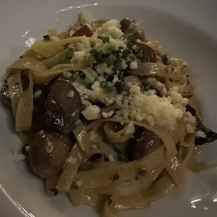 Tagliatelle with Truffled Mushrooms