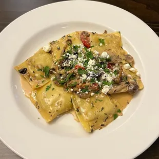 Mushroom Ravioli