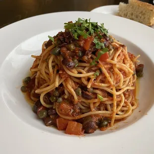 Spaghettini Puttanesca