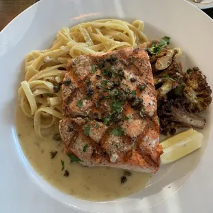 Salmon Piccata