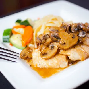 Chicken Marsala - Our most popular entree