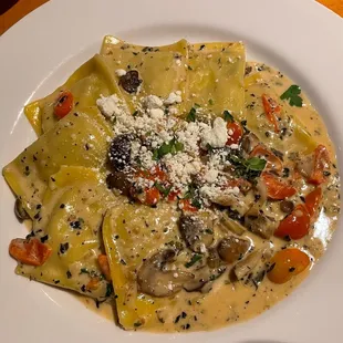 Mushroom Ravioli