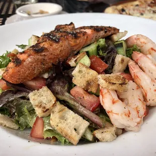 Seafood Panzanella Salad