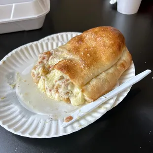 Chicken Bacon Ranch Stromboli