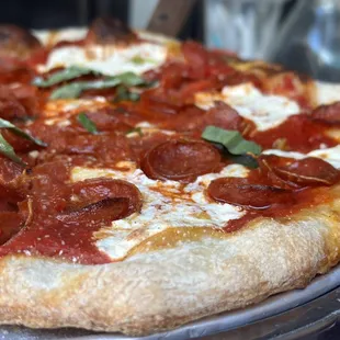 Rustic Double Pepperoni