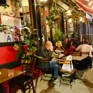 Outdoor seating