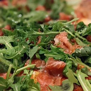 Close up of Boss Cake Pizza