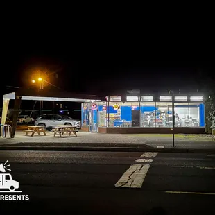 Lombardo's at night. Photo by J. Pinky, PDX Presents