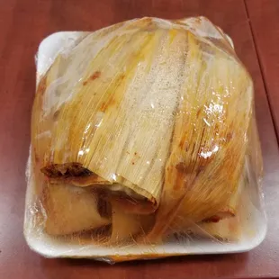 Lomeli's Supermarket in Round Lake. Fresh Tamales.