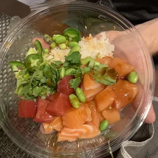 Build Your Own Poke Bowl with 3 Proteins