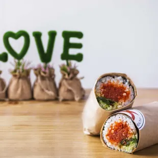 Spicy Tuna Burrito