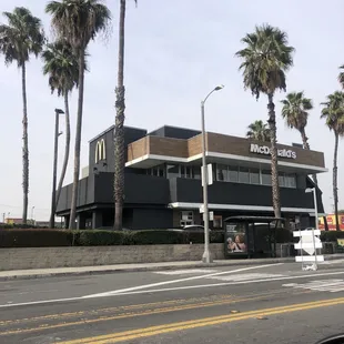 McDonald's across the street