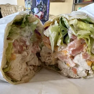 Grilled Chicken Wrap