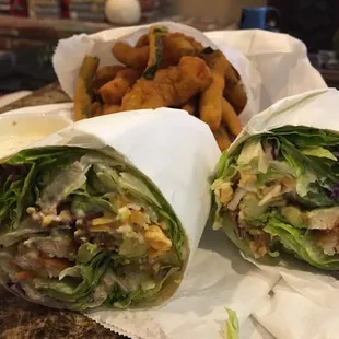 Crispy Chicken Wrap