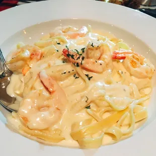 Shrimp Fettuccine Alfredo