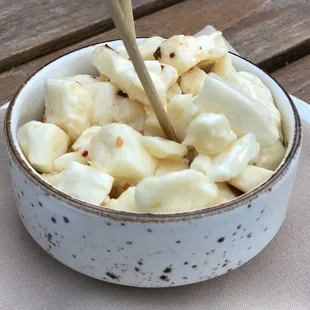 Cheese curds on happy hour