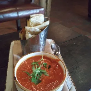 Red pepper Hummus is so good.