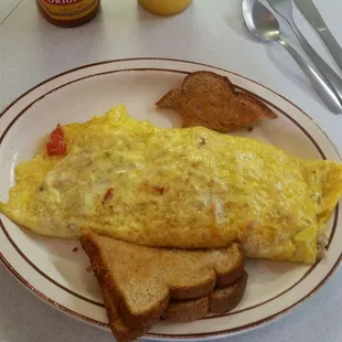 Garden omelet