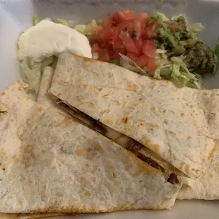Barbacoa quesadilla