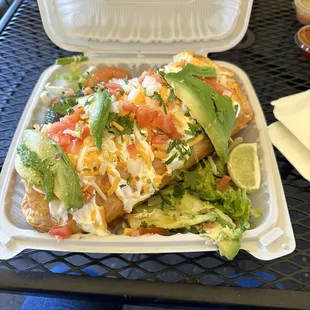Chimichanga with Al Pastor