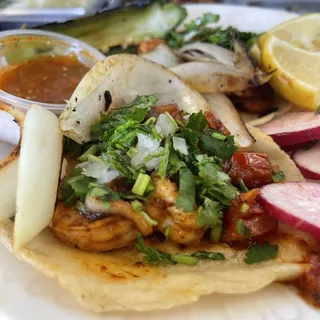 Shrimp tacos