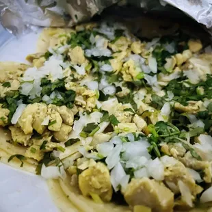 Tacos de pollo
