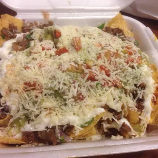 Carne asada Nachos