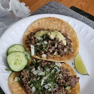 Asada tacos
