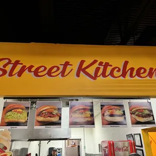 Menu with pics