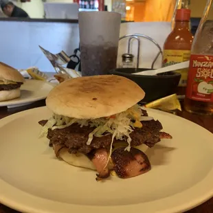 hamburger added wieners