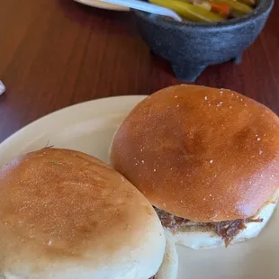 Ternera sandwiches!