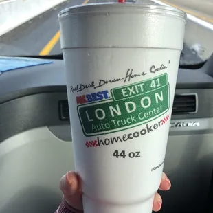 Any sized fountain drink $.99