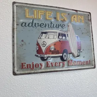 You can't go wrong with a positive quote.. it's all about culture!