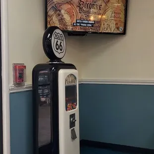 Old school gum ball machine