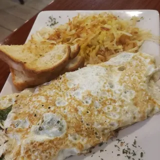 Iron Man Egg White Omelet