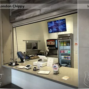 Front counter/register