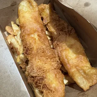 2 Pieces Fish and Chips Meal