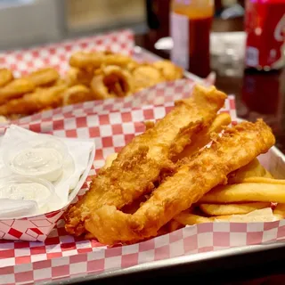 2 Pieces Fish and Chips Meal