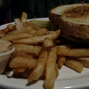 London Reuben Burger