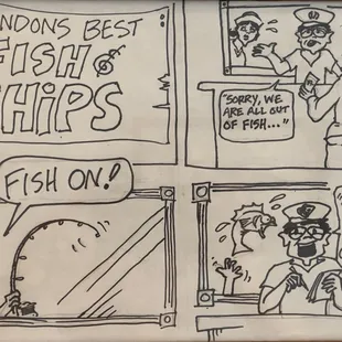 a comic strip