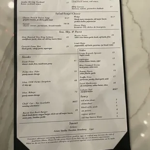 Le Menu
