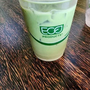 Iced Matcha Latte