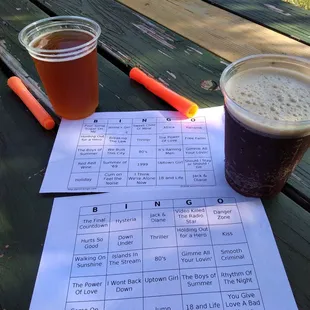 Musical BINGO at Lone Pint #lonepintbrewey #FiftyTXBreweriesBy50Tour