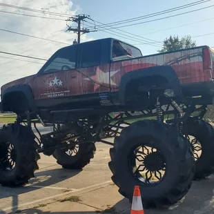 a monster truck