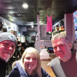 These are the amazing owners of this bar. Come by say hi.